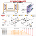 SDL- 45mm Soft Close Ball Bearing Drawer Slide