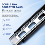 SDL- 45mm Soft Close Ball Bearing Drawer Slide