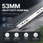 SDL-53mm Industrial Heavy Duty Full Extension Slide