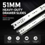 SDL-51mm Industrial Heavy Duty Full Extension Slide